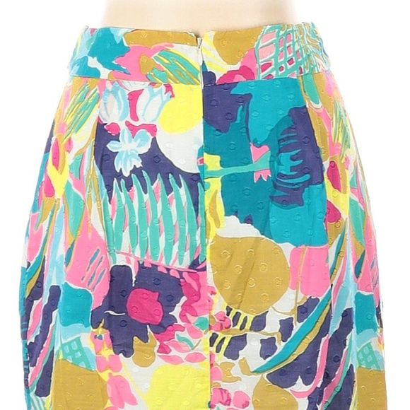 NWOT J.Crew Vibrant Floral Tie Waist Skirt - Picture 6 of 13